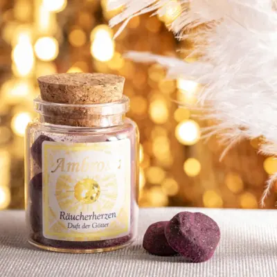 Ambrosia Räucherherzen spirituelles Räucherwerk