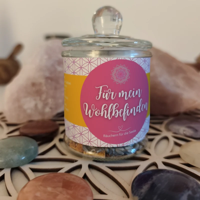 Räuchermischung Für mein Wohlbefinden mit Kiefernharz 100ml